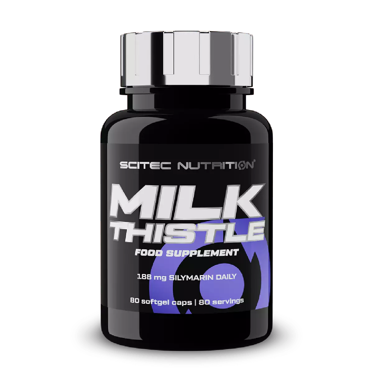 Milk Thistle 1000 Mg With 80% Silymarin Extract – 120 Vegan Capsules, Dietary Supplement
